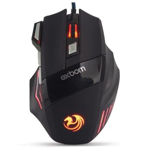 Mouse Gamer Optico Usb 3200dpi com 7 Botões e Led Color Ms-g620