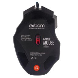 Mouse Gamer Optico Usb 3200dpi com 7 Botões e Led Color Ms-g620 - 4