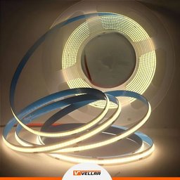 Perfil de Alumínio Embutir 25mm com Fita Led Cob Fonte Slim - 2