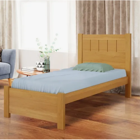Cama Solteiro Primícia 100%MDF Cinamomo - D Doro Móveis