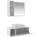 Ver imagem 4 de Kit Gabinete e Espelheira de Banheiro 80 Cm com Cuba Karina Branco