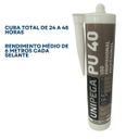Ver imagem 2 de Selante Pu40 de Poliuretano Branco Unipega (400g)