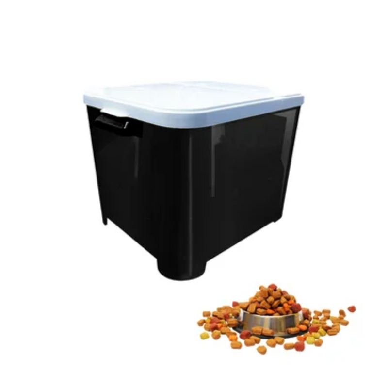 Porta Ração Container Até 15kg Pote Cachorro Dispenser Gato Cães Grande ...