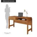 Ver imagem 5 de Escrivaninha/Mesa Escritório com 1 Gaveta e Nicho 135cm Multimóveis Crjcm-ESC001 Cinamomo