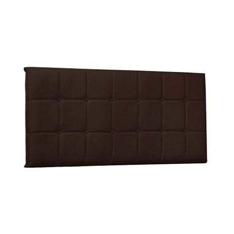 Painel de Cama 195cm Sonhare Suede Café - Lucadi Home