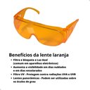 Ver imagem 3 de Óculos Proteção Bike Ciclismo Visão Dia Nublado Ensolarado