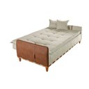 Ver imagem 5 de Sofá Cama para Sala de Estar Ref 43 - 2504-B Firenze Bege