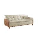 Ver imagem 2 de Sofá Cama para Sala de Estar Ref 43 - 2504-B Firenze Bege