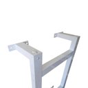 Ver imagem 2 de Escada Marinheiro em Alumínio 200 Cm X 32 Cm com 6 Degraus Kazan Branco
