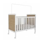 Ver imagem 7 de Quarto de Bebê com Berço Mini Cama Guarda-Roupa 3 Portas e Cômoda Sapateira Ciranda