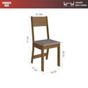 Ver imagem 3 de Conjunto Mesa Alice - Redonda 4 Cadeiras - Indekes