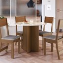 Ver imagem 2 de Conjunto Mesa Alice - Redonda 4 Cadeiras - Indekes