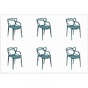 Ver imagem 2 de Kit 6 Cadeiras Allegra 