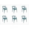 Kit 6 Cadeiras Allegra  - 2