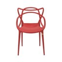 Ver imagem 6 de Kit 6 Cadeiras Allegra Vermelho