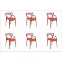 Ver imagem 1 de Kit 6 Cadeiras Allegra 