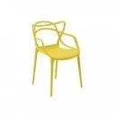 Ver mais imagens de Kit 6 Cadeiras Allegra Amarelo