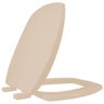 Assento Sanitario Resinado Thema Soft Close Tupan Cores Pessego - 1