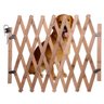 Portao Pet Cao Cachorro Bebe Criança Bambu Retratil Sanfonado Cercado Proteçao Segurança Resistente  - 1