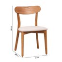 Ver imagem 3 de Kit 4 Cadeiras Madeira Maciça Laminadas Ceci CabeCasa MadeiraOriginals