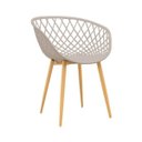 Ver imagem 1 de Kit 4 Cadeiras com Braços Clarice Nude 