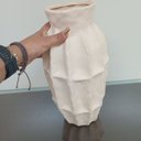 Ver imagem 2 de Vaso Decorativo Enfeite Casa Home&Co Cerâmica 38x19x19cm Bege