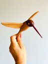 Ver mais imagens de Beija-flor em Madeira para Parede. Escultura Artesanal. Decoração de Interiores