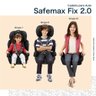 Cadeira Para Auto 9-36 Kg Isofix Litet Safemax Fix 2.0 Preta Litet - BB459 BB459 - 3