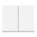 Ver imagem 7 de Armário de Cozinha Aéreo 80 cm 2 Portas Branco Glamy Madesa
