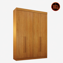 Ver imagem 1 de Módulo Guarda-Roupa 4 Portas 100% MDF Áurea - Arbo Design