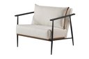 Ver imagem 1 de Poltrona Decorativa Linho Offwhite Aura