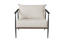 Ver imagem 2 de Poltrona Decorativa Linho Offwhite Aura