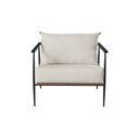 Ver imagem 2 de Poltrona Decorativa Linho Offwhite Aura