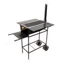 Ver imagem 2 de Fogão a Lenha e Churrasqueira Chapa 03 Furos 90x80x65cm Ouro Minas F036OM