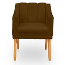 Ver imagem 6 de Kit Poltrona Cadeira para Sala Confortável e Moderna Mila Suede
