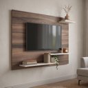 Ver imagem 7 de Painel para TV até 42 Polegadas 90cm x 110cm Marrom Nogueira/Off White Denver