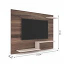 Ver imagem 4 de Painel para TV até 42 Polegadas 90cm x 110cm Marrom Nogueira/Off White Denver