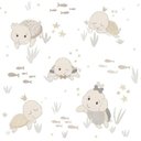 Ver imagem 1 de Papel de Parede Happy Infantil Branco 14851