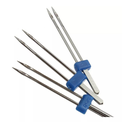 Ver imagem 5 de Kit 10 Agulha Dupla para Maquina Domestica Hzx1 4mm - Numero 11