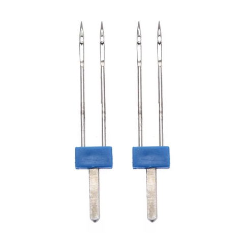 Kit 10 Agulha Dupla para Maquina Domestica Hzx1 4mm - Numero 11