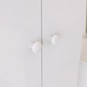 Ver imagem 2 de Guarda Roupa Infantil Labirinto 2 Pts Branco - Henn