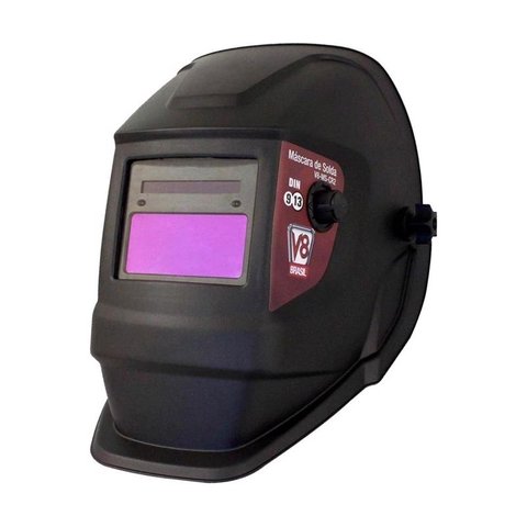 Máscara de Solda Escurecimento Automático C/ Regulagem 9-13 - V8 Brasil Cr2