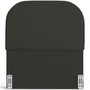 Ver imagem 3 de Cabeceira Cama Box 100cm Lanna com Puff Recamier Doha W01 Linho Verde Musgo - Lyam Decor