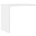 Ver imagem 4 de Mesa de Apoio Lateral para Escritório Tamburato Atria Executiva A02 Branco - Lyam Decor