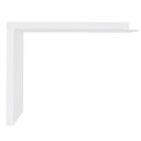 Ver imagem 3 de Mesa de Apoio Lateral para Escritório Tamburato Atria Executiva A02 Branco - Lyam Decor