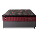 Ver imagem 6 de Conjunto Cama Box c/ Molas Ensacadas Toronto Vermelho Casal 138x188x66