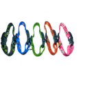 Ver imagem 4 de Kit de Coleiras em Seda P/ Cães - Rebitado - 10 Unidades