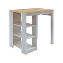 Ver imagem 1 de Bancada Cozinha Gourmet Ditália 3 Prateleiras CD-1022 cor:cinza