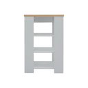 Ver imagem 6 de Bancada Cozinha Gourmet Ditália 3 Prateleiras CD-1022 cor:cinza