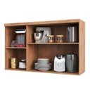 Ver mais imagens de Cozinha Modulada Compacta com 3 Peças 7 Portas 2 Gavetas e Tampo 100% MDF Madri